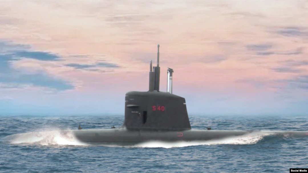 Submarino brasilero.