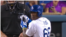Yasiel Puig, jardinero derecho de los Dodgers.