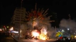 El fuego cierra las Fiestas de San Juan en España