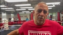 Declaraciones de Pedro Luis Díaz, entrenador del boxeador cubano Anthony Martínez