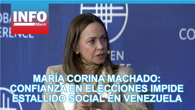 María Corina Machado: confianza en elecciones impide estallido social en Venezuela - mayo 05, 2026