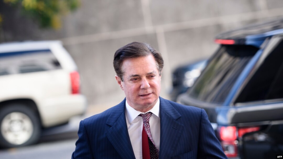 Paul Manafort, ex jefe de campaña del presidente de Estados Unidos Donald Trump, fue sentenciado el 7 de marzo de 2019 a 47 meses de prisión por delitos fiscales y fraude bancario (foto de Brendan Smialowski / AFP. ARCHIVO).)