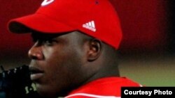 El lanzador cubano Yadier Pedroso.