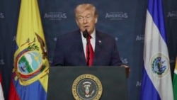 El presidente Donald Trump en Doral el 7 de marzo de 2026.