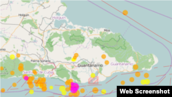 Sismo de 3.7 grado escala de Ritcher se sintió este sábado en Guantánamo y Santiago de Cuba