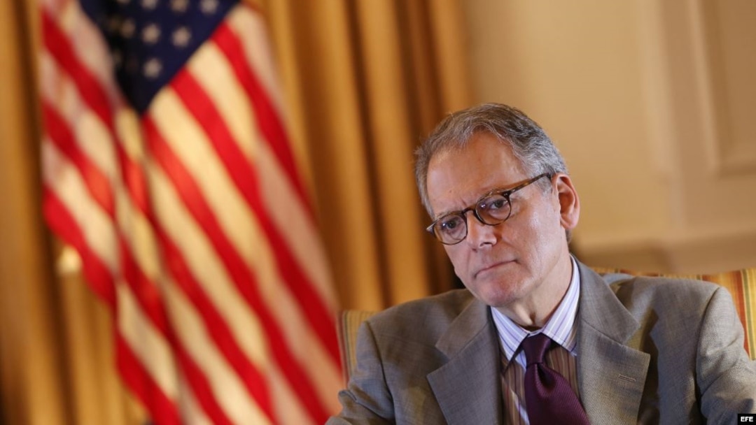 Jeffrey DeLaurentis, jefe de la Embajada de EEUU en La Habana.