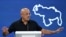 El presidente de la Asamblea Nacional de Venezuela, Jorge Rodríguez, habla durante una conferencia de prensa.