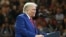 El presidente de Estados Unidos, Donald Trump, habla en la escuela secundaria Wheeler, en Marietta, Georgia, el 22 de julio de 2026. 