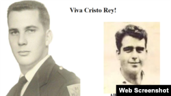 Virgilio Campanería y Alberto Tapia Ruano, fusilados en abril de 1961 en La Habana.