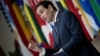 El secretario de Estado Marco Rubio pronunció el discurso de apertura de la "Reunión ministerial sobre el resurgimiento del terrorismo político".
