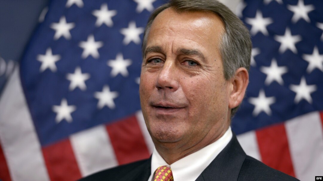 Líder de los republicanos en Congreso de EE.UU.John Boehner, Washington,12 de diciembre del 2012