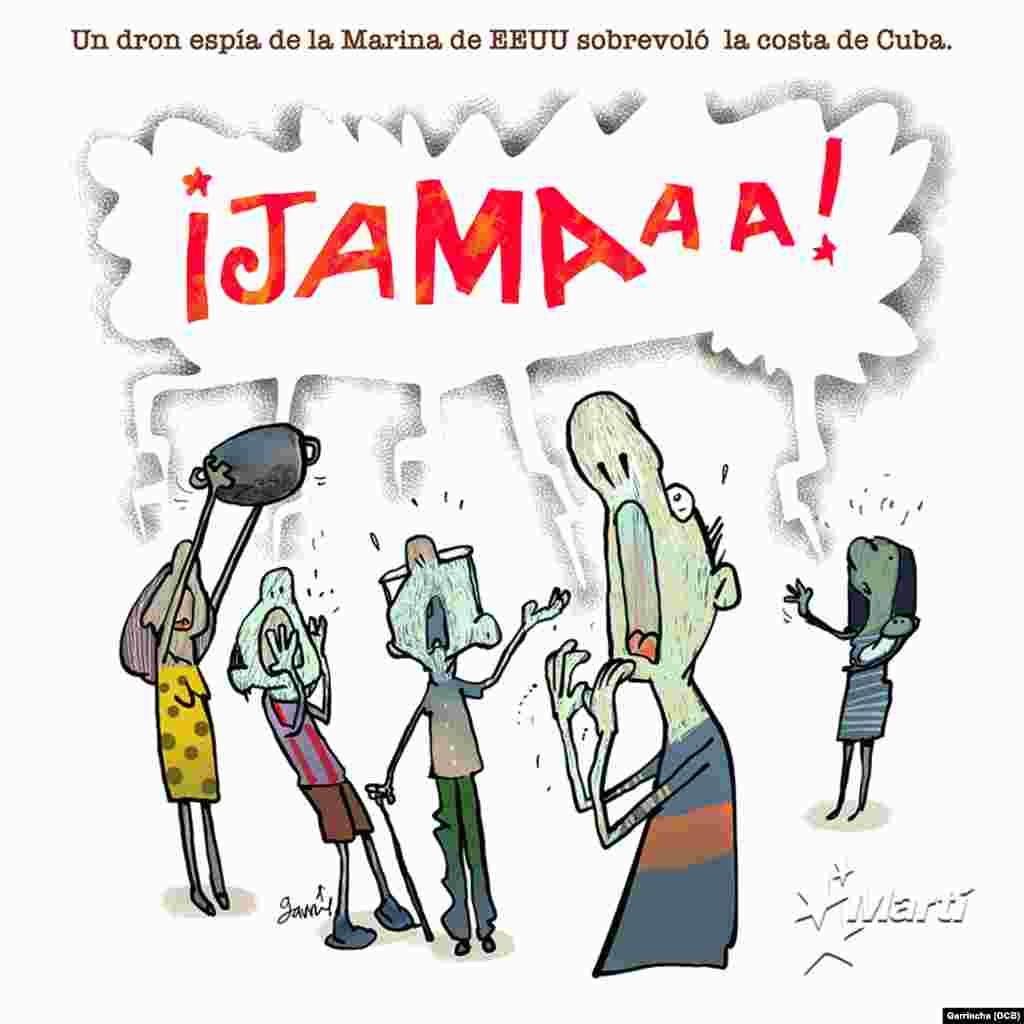 Esperando algo de los drones.