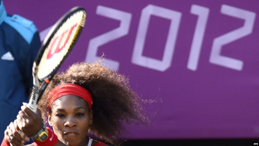 La tenista estadounidense Serena Williams gana oro en las Olimpiadas Londres 2012