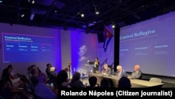 Foro en Miami sobre operativo de desinformación de Rusia para socavar democracias en el hemisferio occidental. 