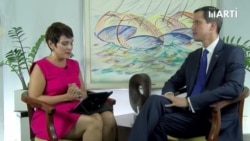 Corresponsal de Radio y TV Martí en Caracas entrevista a Juan Guaidó