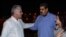 Nicolás Maduro y Cilia Flores fueron recibidos por el primer vicepresidente de Cuba, Miguel Díaz-Canel.