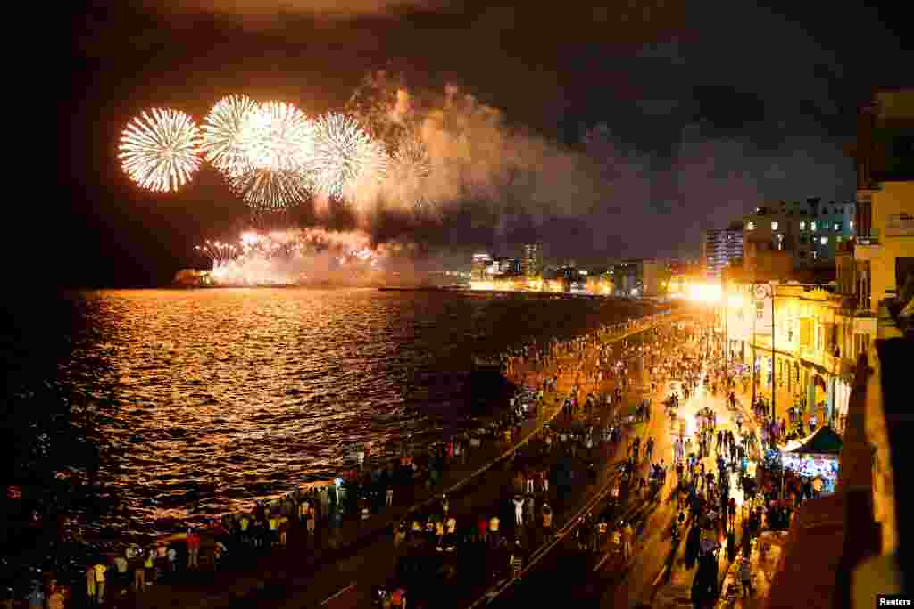 Se celebró el 500 aniversario de la fundación de la ciudad de San Cristóbal de La Habana, la capital de Cuba.