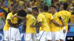 Jugadores de Brasil.