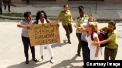 Berta Soler y María Cristina Labrada fueron apresadas.