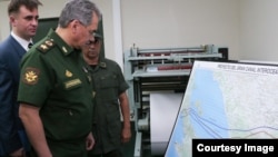 Shoigu revisa instalación de estudios topográficos en Nicaragua.