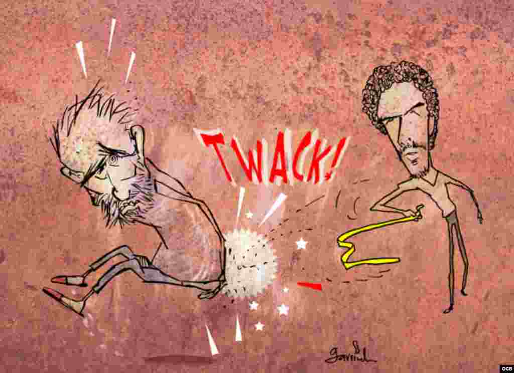 Caricaturas de Garrincha.