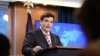 El portavoz adjunto del Departamento de Estado de Estados Unidos, Tommy Pigott