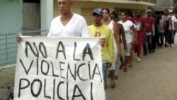  “Abajo Fidel” en Santiago de Cuba 
