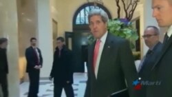 John Kerry se reúne con líderes cubanoamericanos en Miami