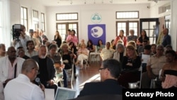 Público y participantes en el Festival Vista, de Miami, Julio 2016. Foto: Armando Añel.