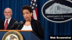 La Fiscal General de Estados Unidos, Loretta Lynch.