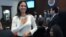 La diputada opositora venezolana Maria Corina Machado asiste hoy, viernes 21 de marzo de 2014, a la sesión ordinaria del Consejo Permanente de la Organización de Estados Americanos (OEA) en Washington, DC.