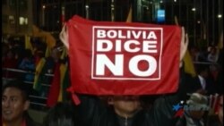 Miles protestan en Bolivia contra reelección indefinida de Evo Morales