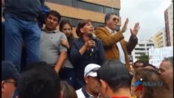 Continúan protestas en Ecuador por retraso de resultados electorales