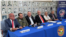 Representantes del exilio cubano reunidos en la sede de la Brigada de Asalto 2506 respaldaron la acusación contra Raúl Castro por el Departamento de Justicia de Estados Unidos. (OCB)
