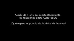 ¿Qué esperan los santiagueros de la vista de Obama a Cuba ?