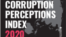 Portada del informe "Índice de Percepciones de Corrupción", de la organización Transparencia Internacional.