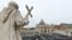 Vista de la Plaza San Pedro en el Vaticano. (Vincenzo PINTO / AFP).