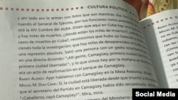 Texto de cultura política que aborda las protestas del 11 de julio de 2021, desde la perspectiva oficial del Gobierno cubano.