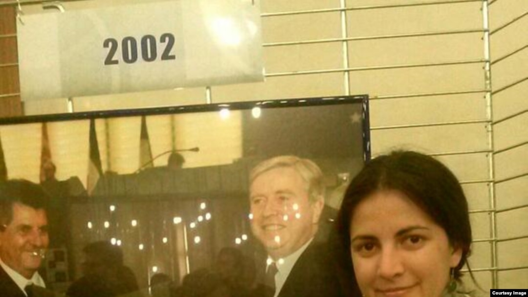 Activistas cubanos en el 25 aniversario de los Premios Sájarov