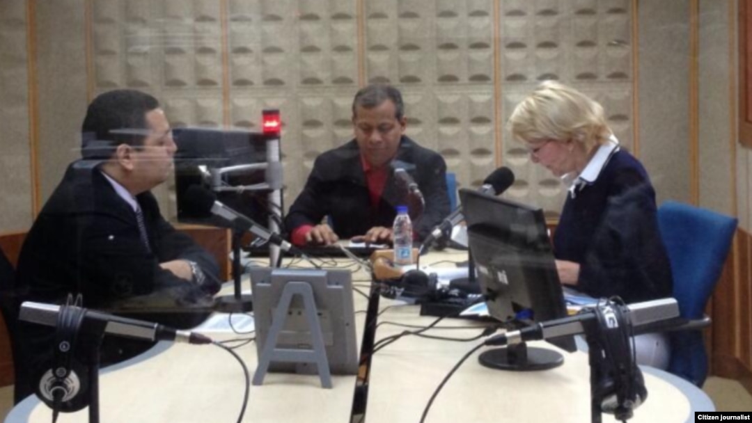 La Fiscal Luisa Ortega Díaz en su programa Sintonía con el Ministerio Público por Radio Nacional de Venezuela.