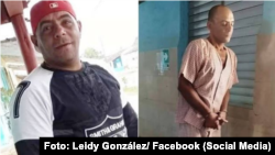 Yan Carlos González, antes de ser apresado.