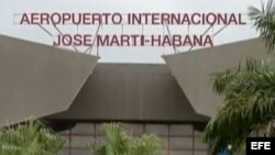 Aeropuerto Internacional José Martí en La Habana.