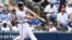 El jardinero de los Bravos de Atlanta Evan Gattis.