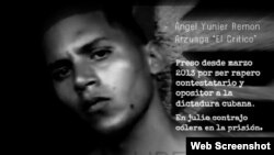 Campaña a favor de la libertad de rapero cubano Angel Yunier remón