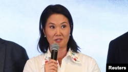 Keiko Fujimori podría convertirse en la primera mujer presidenta de Perú de la ganar la contienda electoral. 