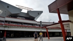 Aeropuerto Internacional José Martí de La Habana. Foto Yamil LAGE / AFP