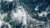 Tormenta Laura en una imagen satelital. NHC