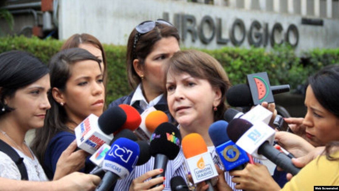 Mirzy Capriles de Ledezma anuncia traslado al hospital de su esposo desde la prisión Ramo Verde