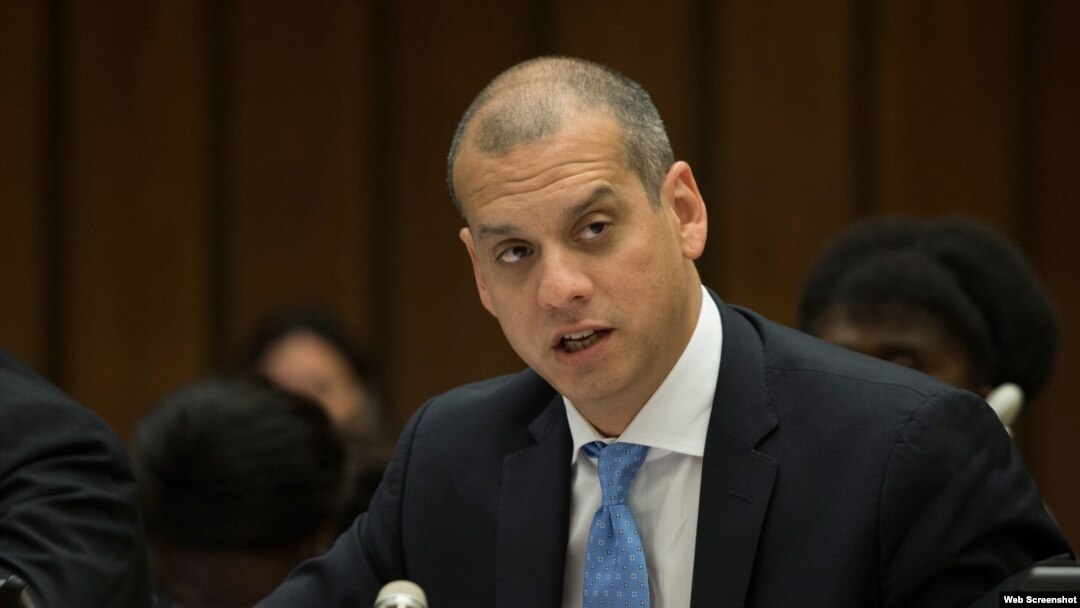 Daniel Sepúlveda, subsecretario adjunto del Departamento de Estado y coordinador para la Política Internacional de las Comunicaciones.