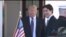 Trump y Trudeau se encuentran para estrechar lazos entre EEUU y Canadá
